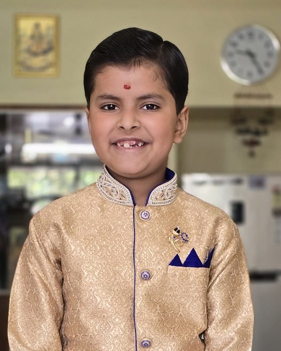 Formal portrait of Vrishvardhan Sharma.